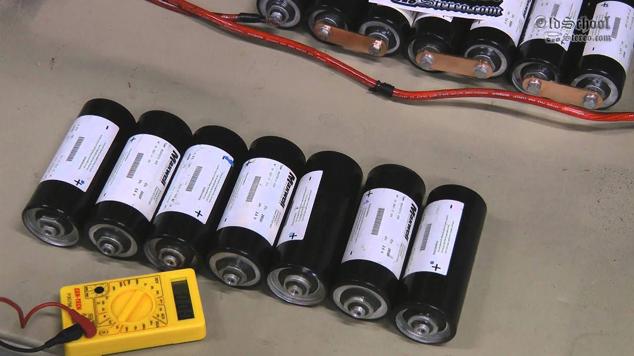 Maxwell Boostcaps для тестового стенда Ultracaps Supercaps 2.5V 2600F