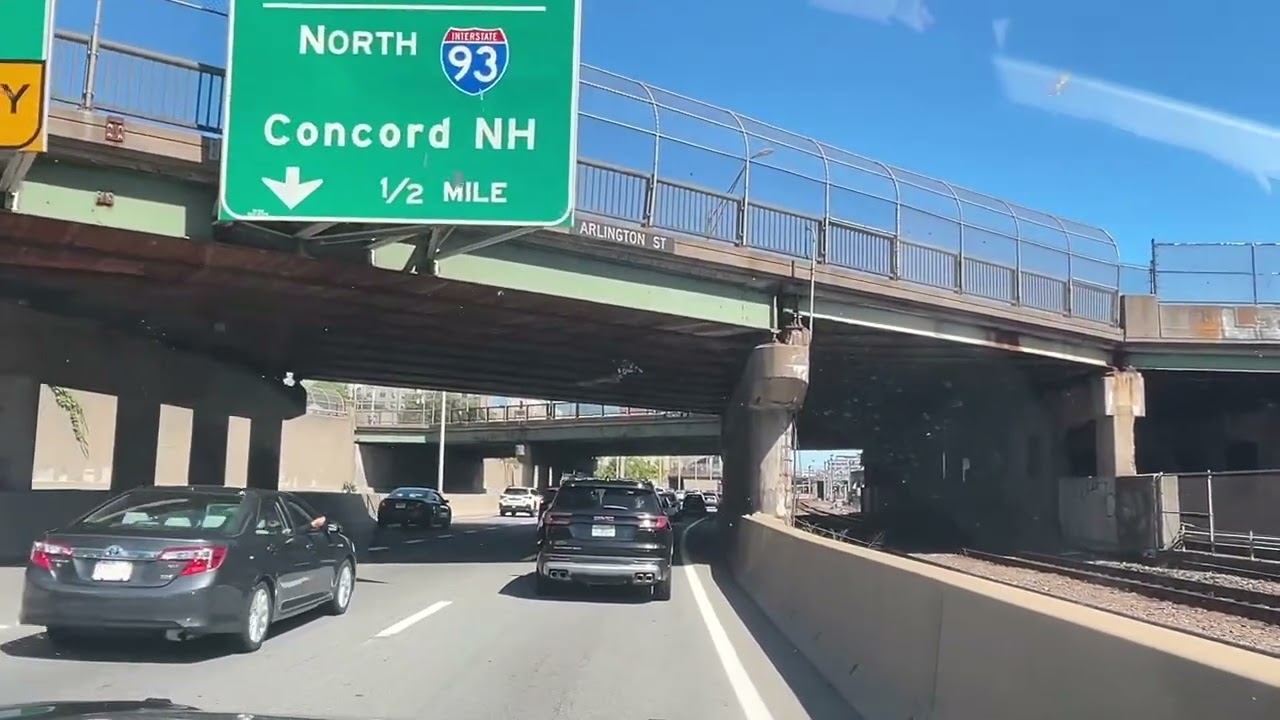 Ride with me through the tunnels to Boston Logan airport 