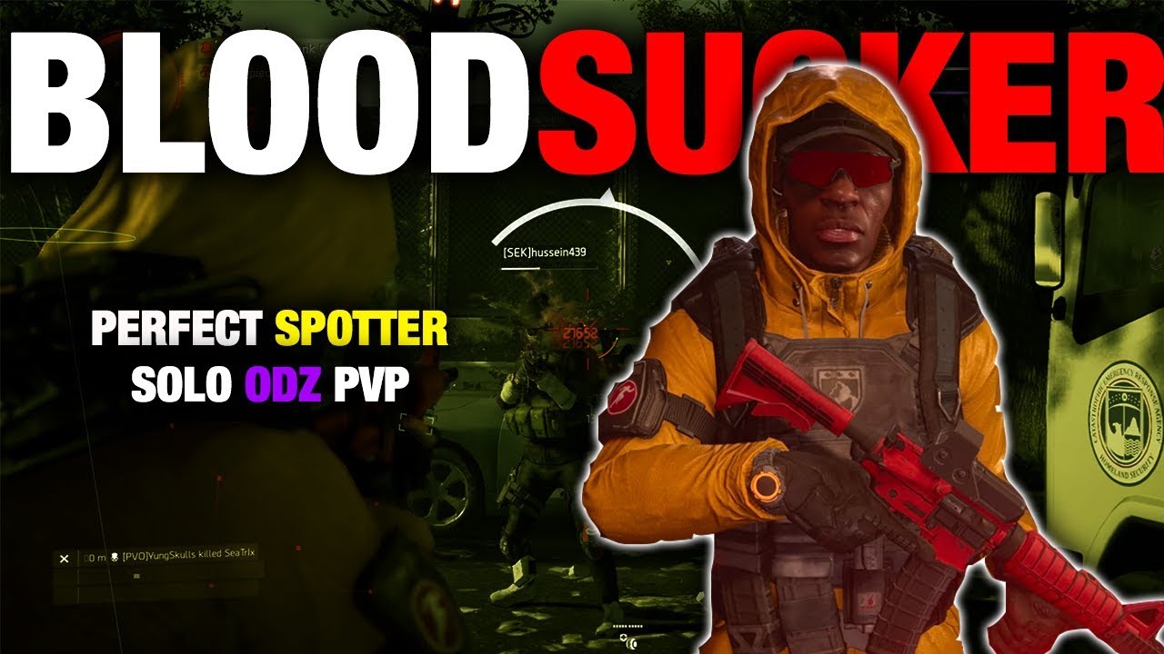 The Division 2 | Perfect Spotter AR PVP Build | 500k Bloodsucker