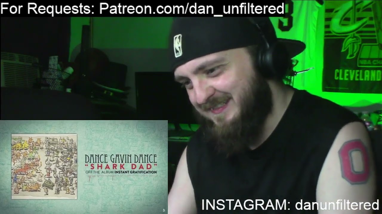 Dance Gavin Dance - Shark Dad REACTION!! | THE WORLD WAS DRUNK!!