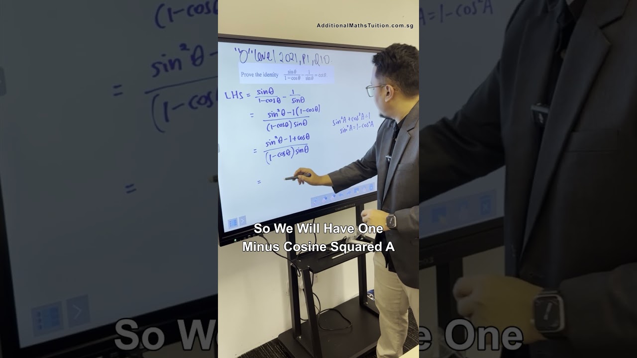 OAM 2021 Qn 10 Paper 1 #olevels #maths #singapore