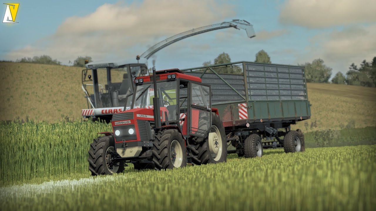 😍Żyto Na Kiszonkę 2023🔥VIXA🔥3x Ursus & JohnDeere🔥✔ AV ▶ FS22