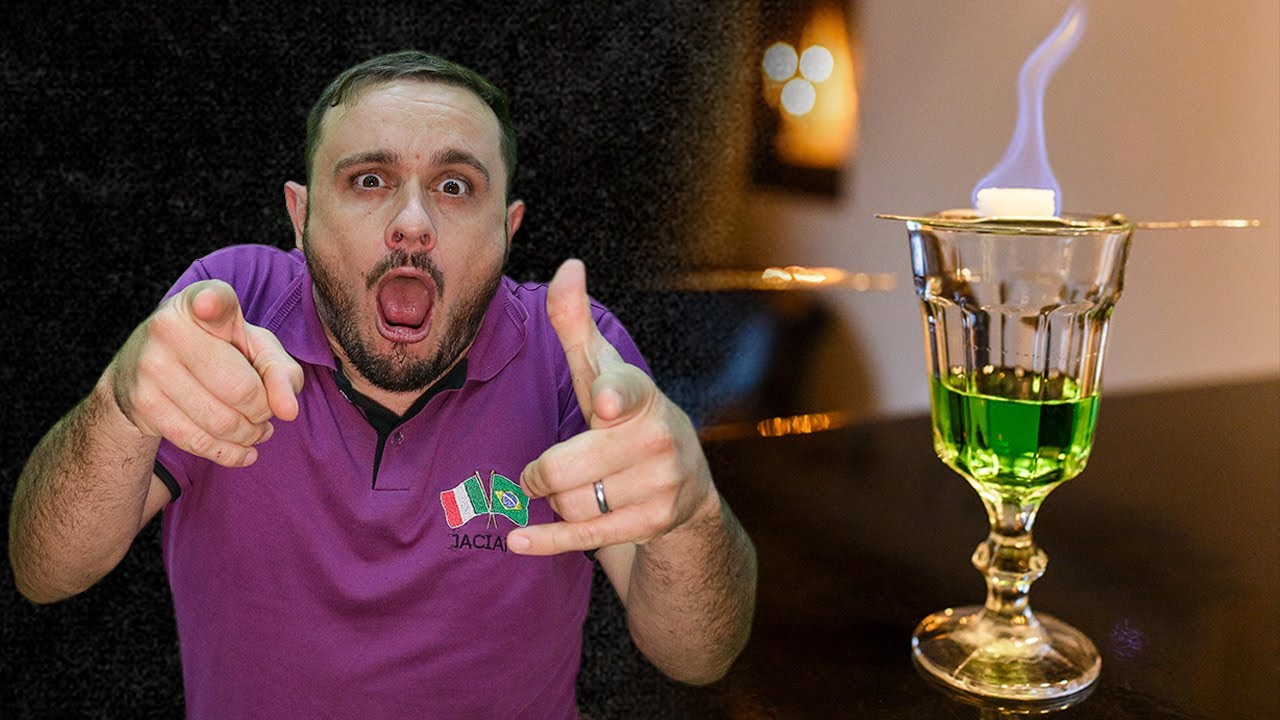 Bebida mais MISTERIOSA do mundo - Saiba como é feito o absinto
