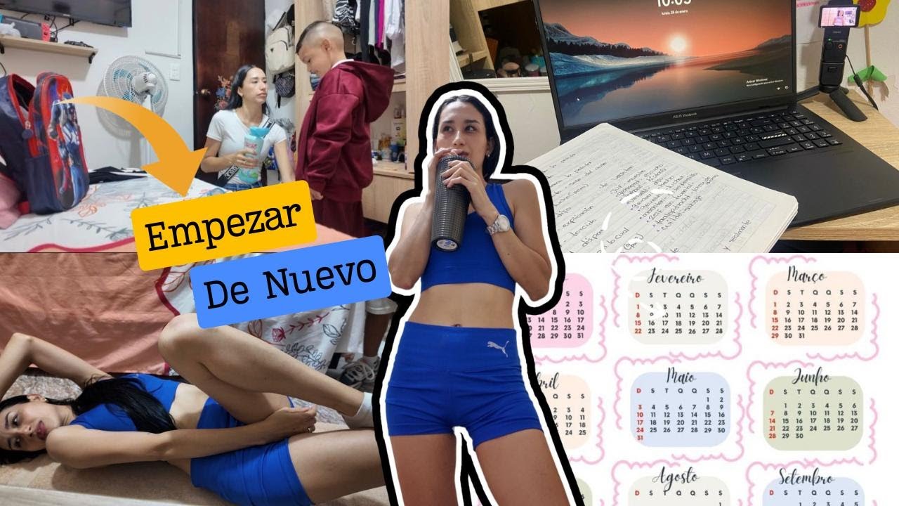 Volviendo a la rutina | Mañana productiva, estudio, desayuno y ejercicio en casa.