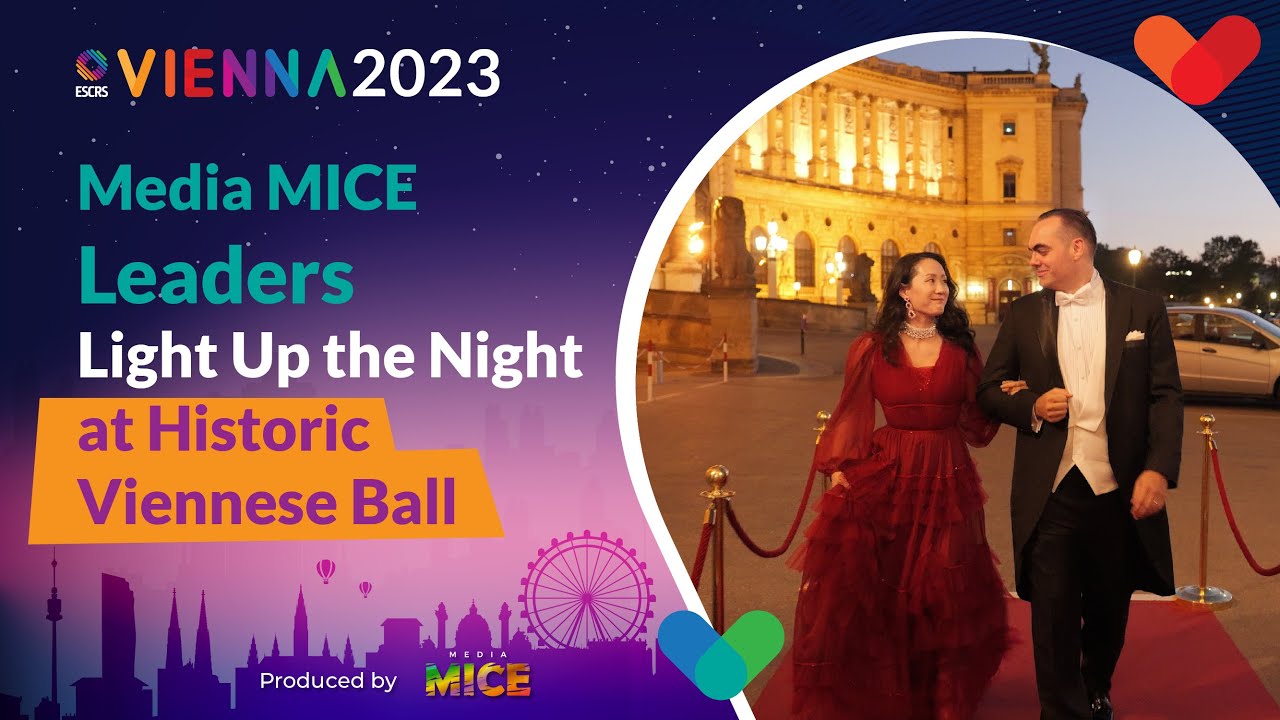 Media MICE Leaders Light Up the Night at Historic Viennese Ball | ESCRS 2023
