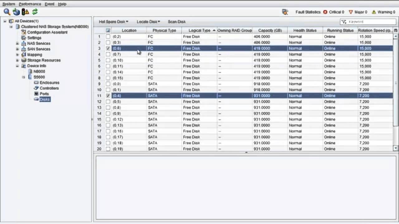 Screencast- Creating Hot Spare Disks