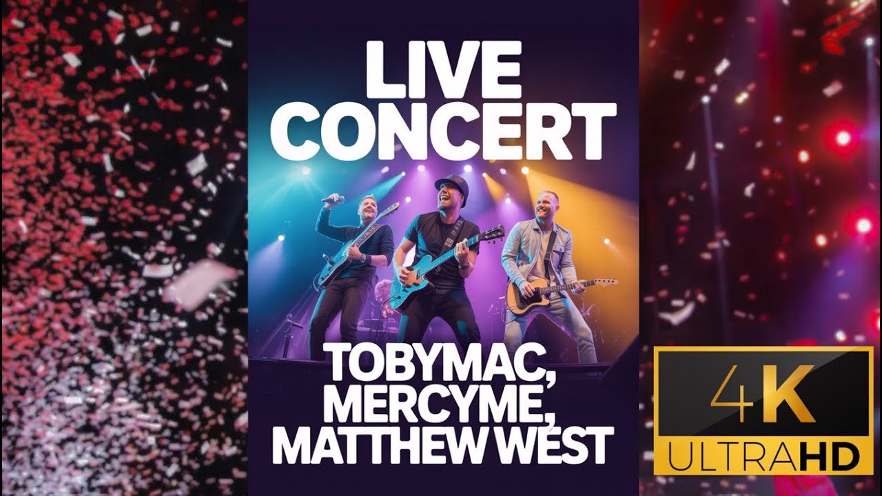 TobyMac, MercyMe, & Matthew West (dual camera production - 4k)