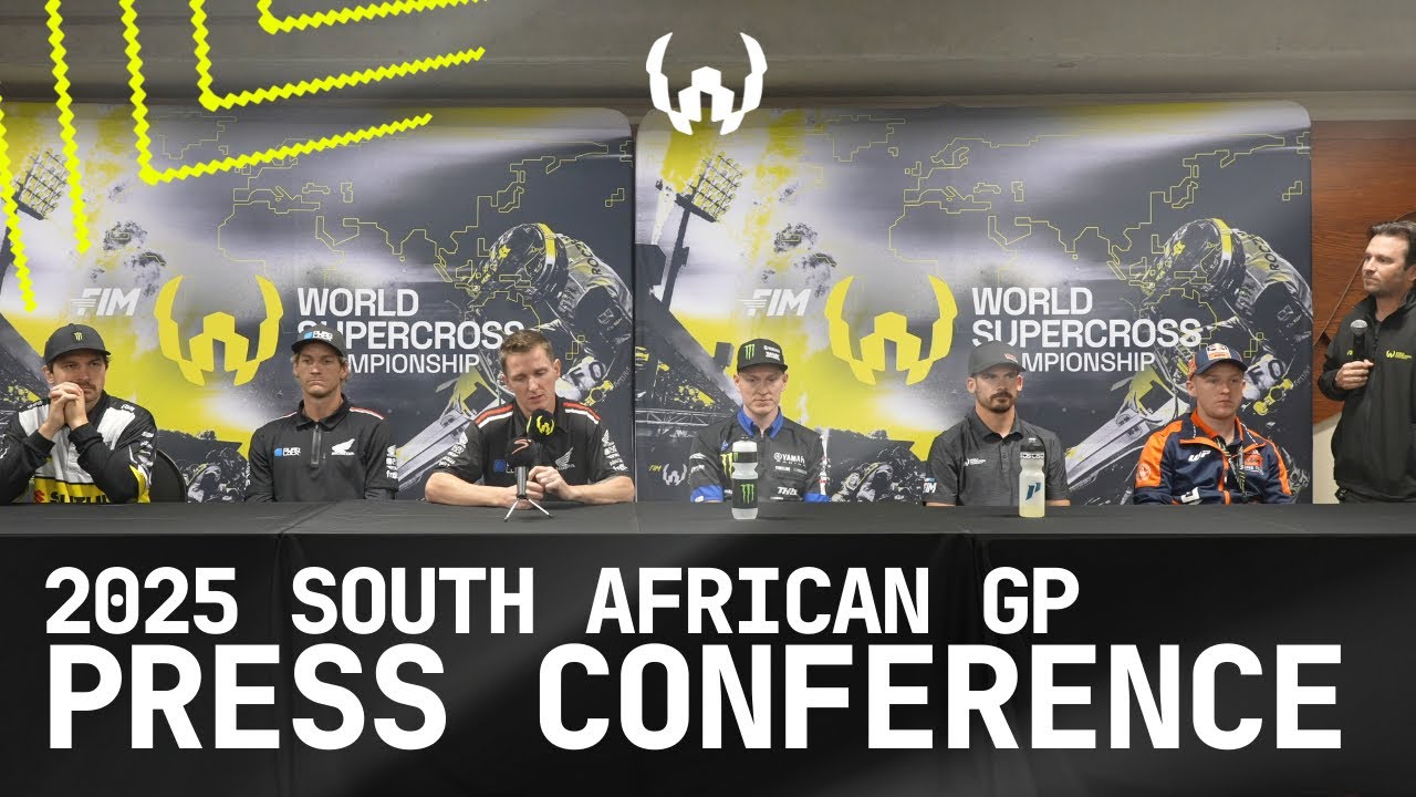 World Supercross South African GP Rider Press Conference