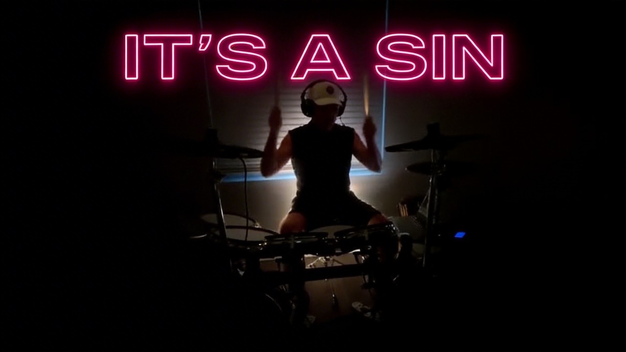 Drum Cover 41: Ghost - It's a Sin (Pet Shop Boy's)