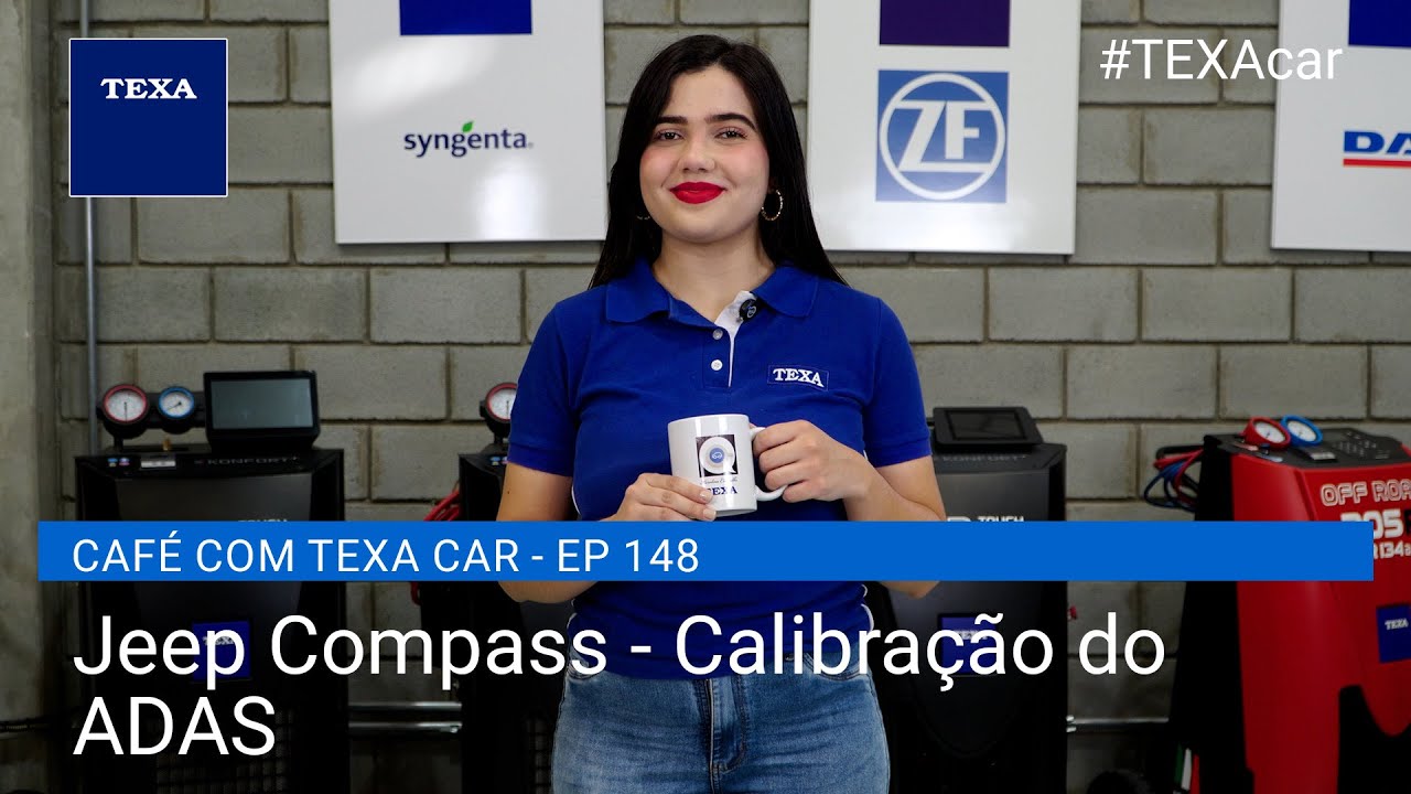 Jeep Compass | Como calibrar o ADAS ? | CAF&Eacute; COM TEXA CAR - EP 148