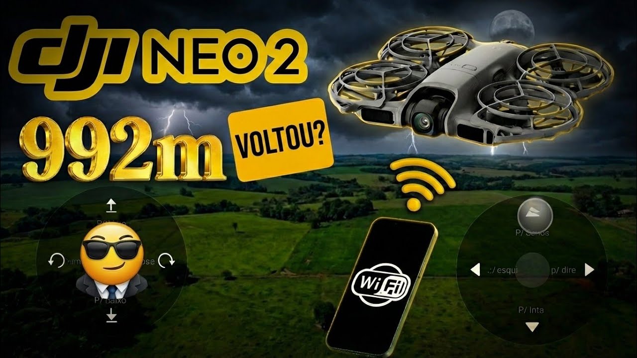 992 METROS? - WIFI RANGE TEST - DJI NEO 2