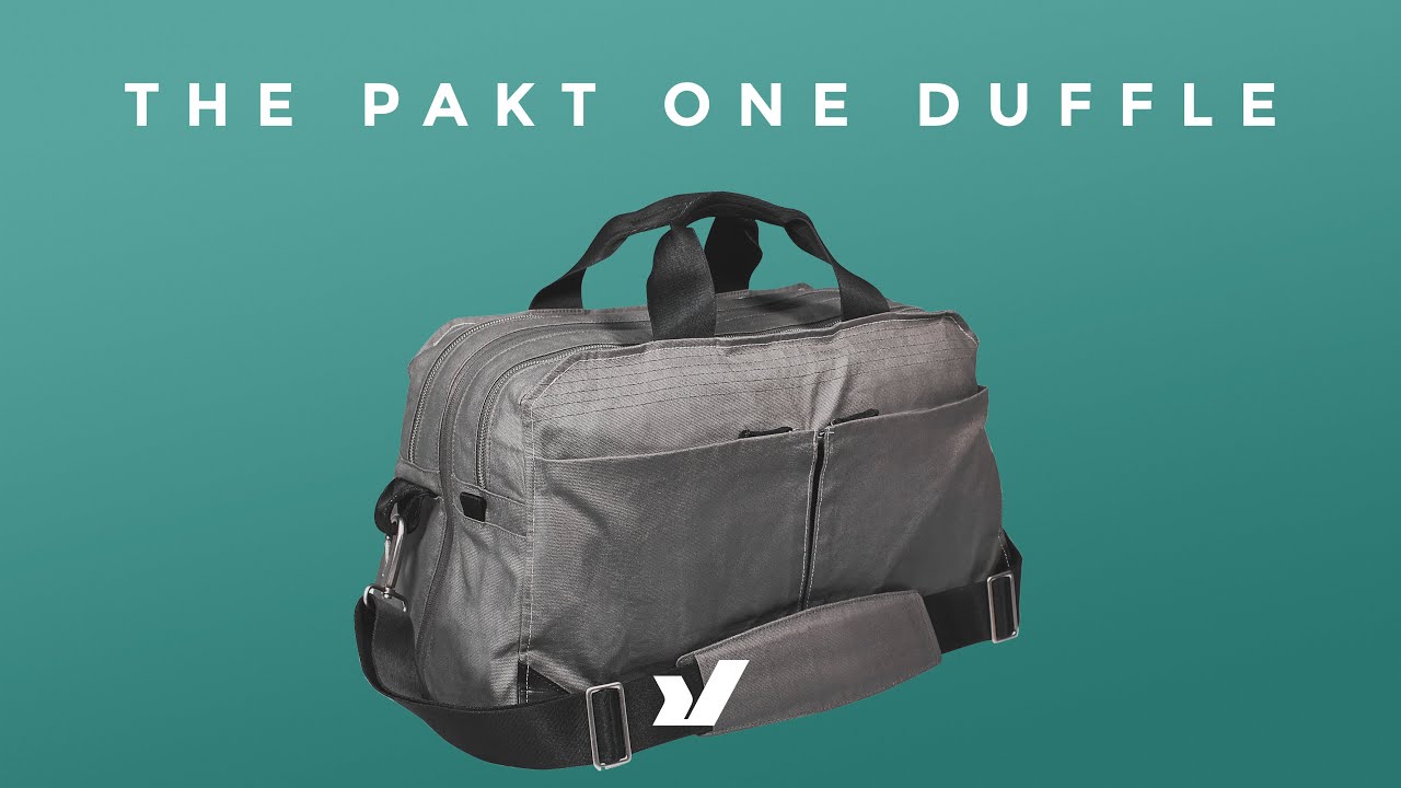 Дорожная сумка-раскладушка уникального дизайна — Pakt One Travel Duffel