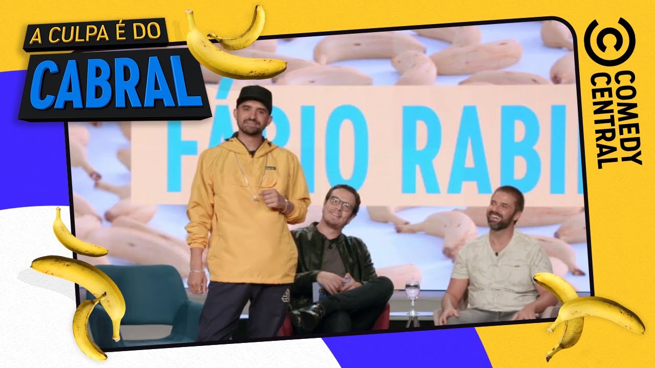 Fábio Rabin mandou a REAL pro Thiago e Nando | Comedy Central A Culpa é do Cabral