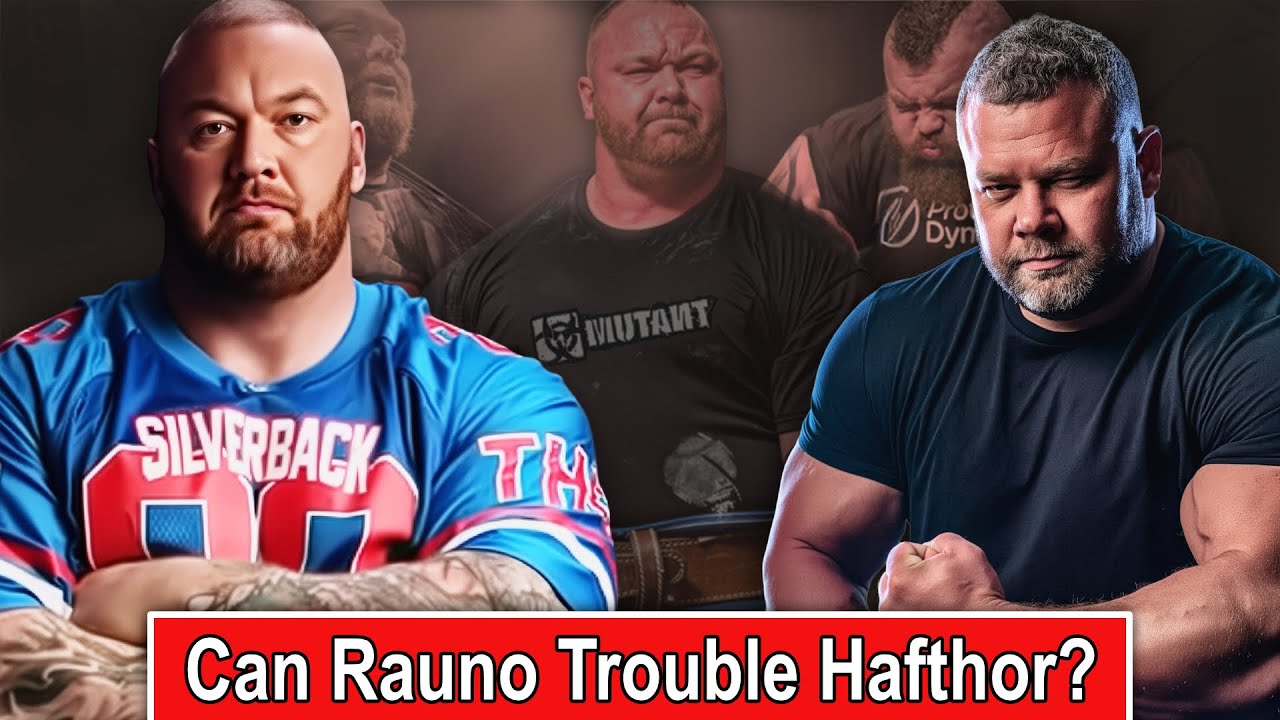 Rauno Heinla Matches Hafthors Deadlift PR