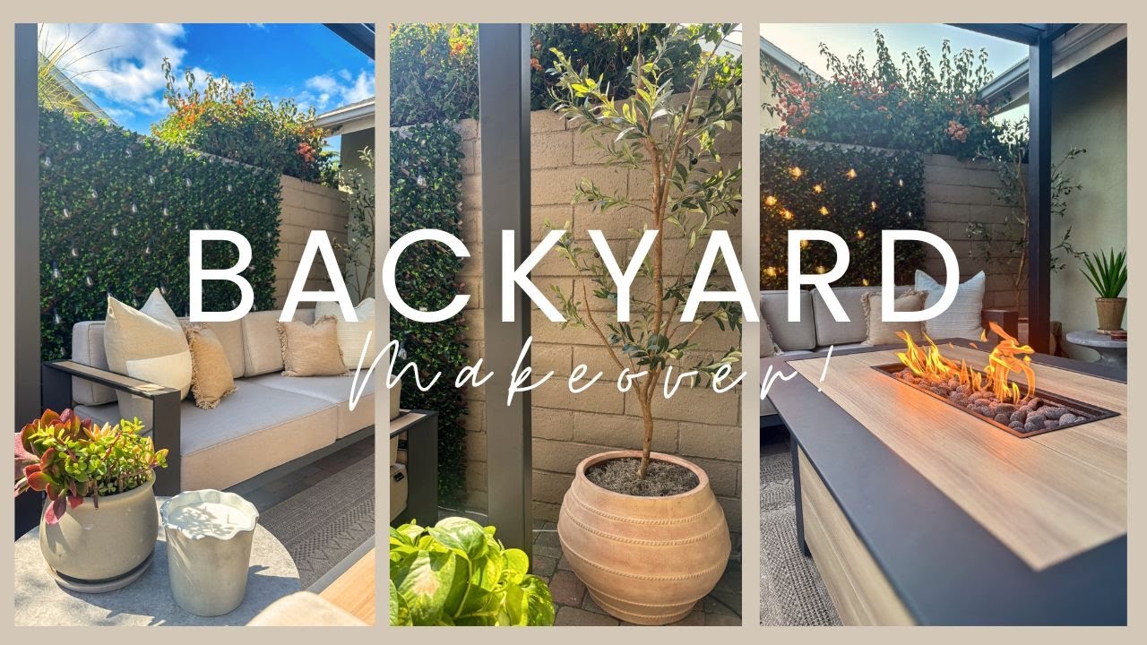 HUGE Backyard Makeover || 2025 Outdoor Refresh || Easy & Functional Transformation || Mirador
