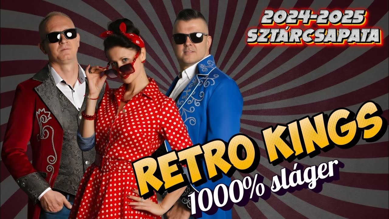 👑 RETRO KINGS ​| A rendezvények hangulatának megmentői