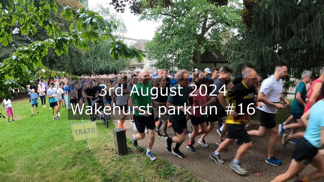 Wakehurst parkrun, #16 - August 3rd 2024 (fast)