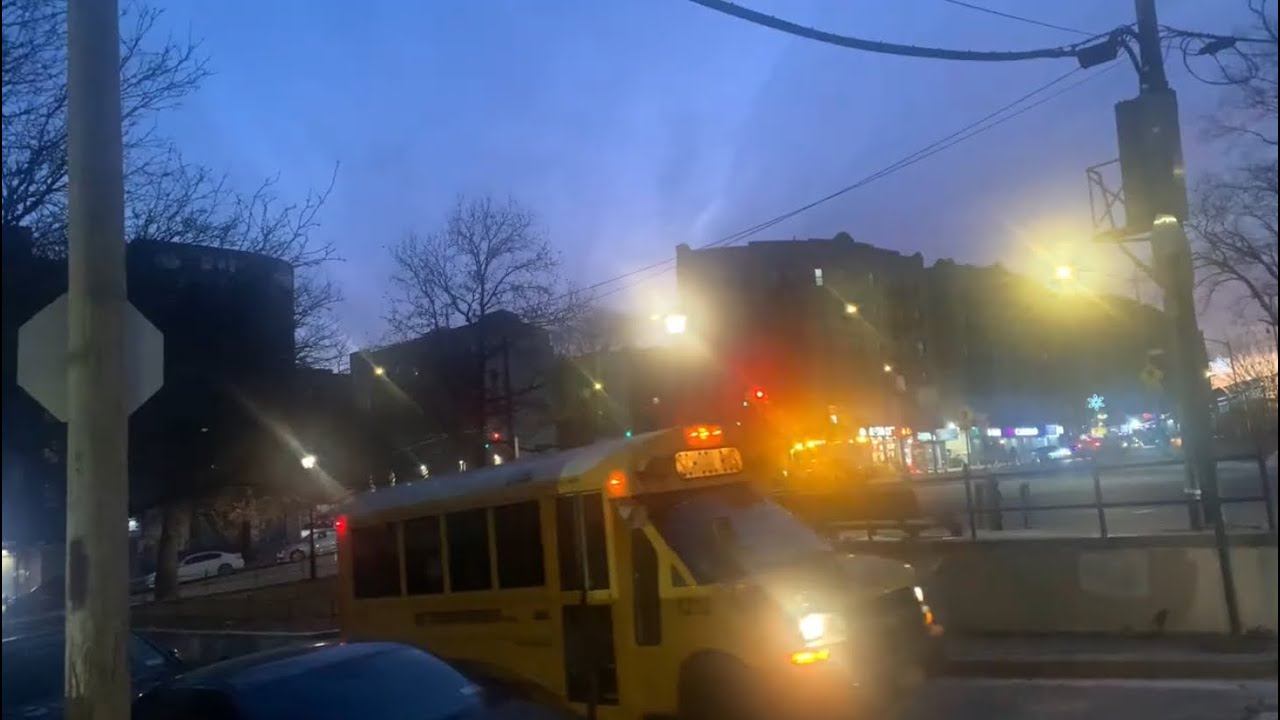 POV: Going Downstairs to wait for the bus to take me to school