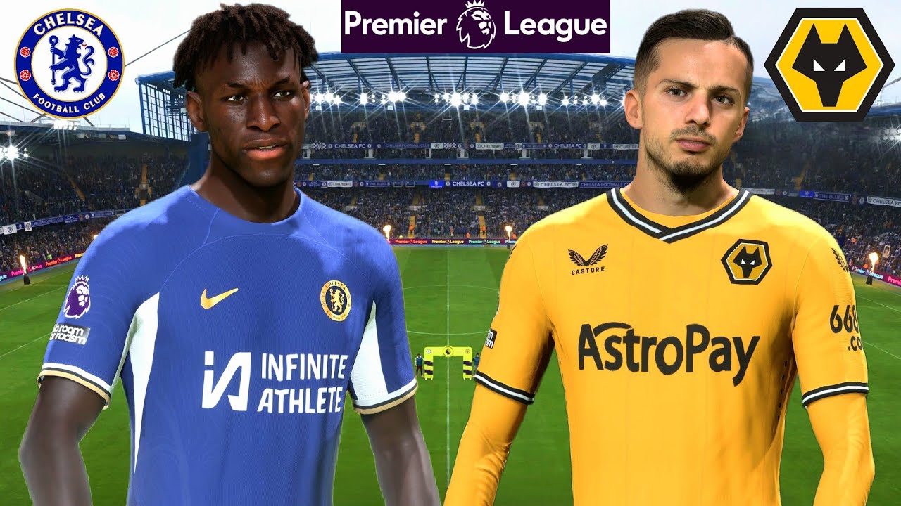 EA FC 24 - Chelsea vs. Wolves - Palmer Jackson Nkunku Enzo - Premier League 23/24 | PS5 | 4K HDR