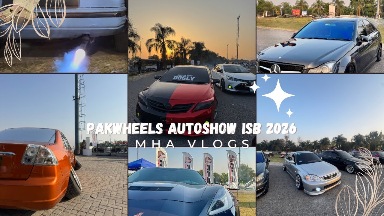 Pakwheel AutoShow Islamabad 2025 | MHA Vlogs