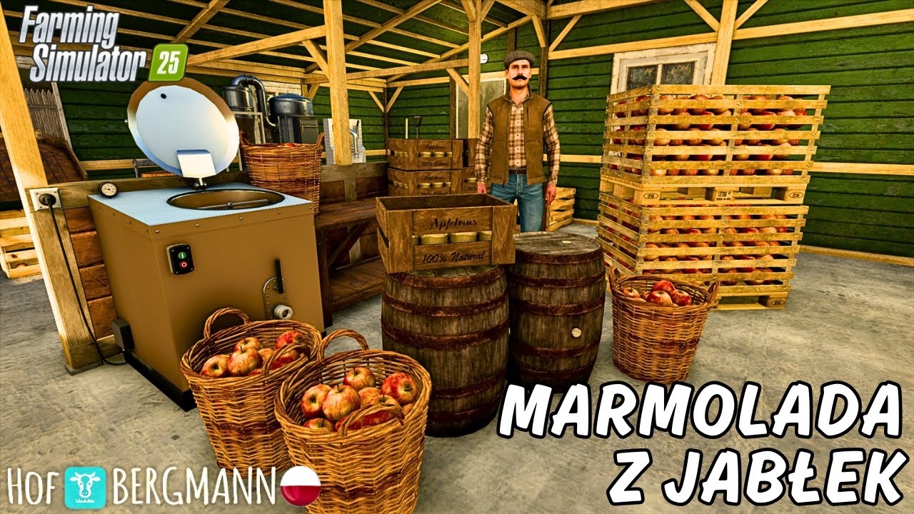 Czy takie powinny być produkcje w FS 25? Przetwory na Hof Bergmann.