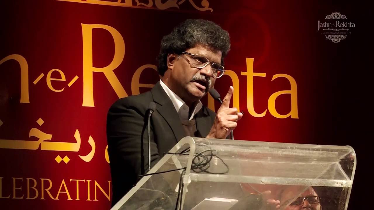 Rajesh Reddy at Jashn-e-Rekhta 2016 Mushaira