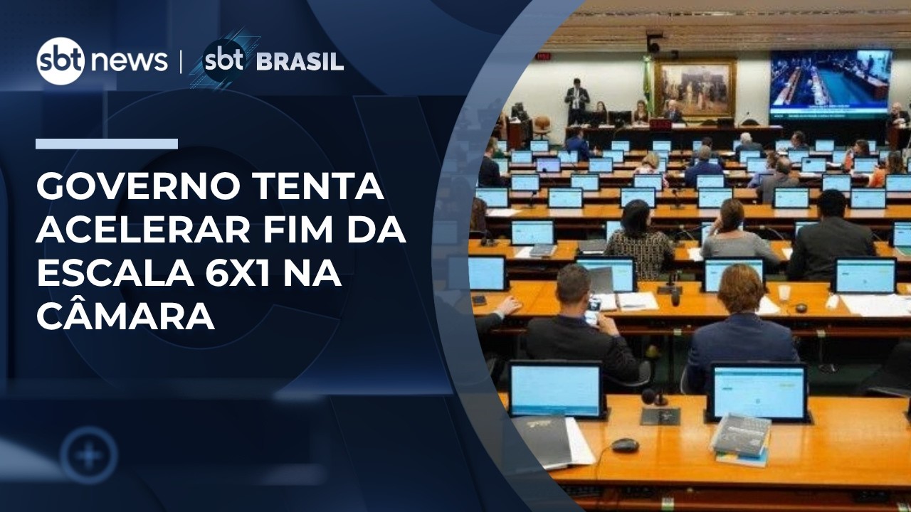 Fim da escala 6x1: Governo vai enviar novo projeto com urg&ecirc;ncia ao Congresso | #SBTBrasil