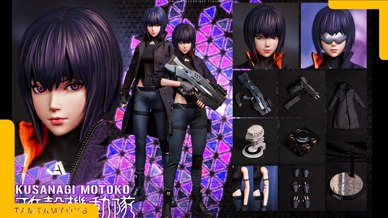 Preview: 1/6 Ghost in the Shell SAC_2045 Motoko Kusanagi Casual ver. - Damtoys  DMS042