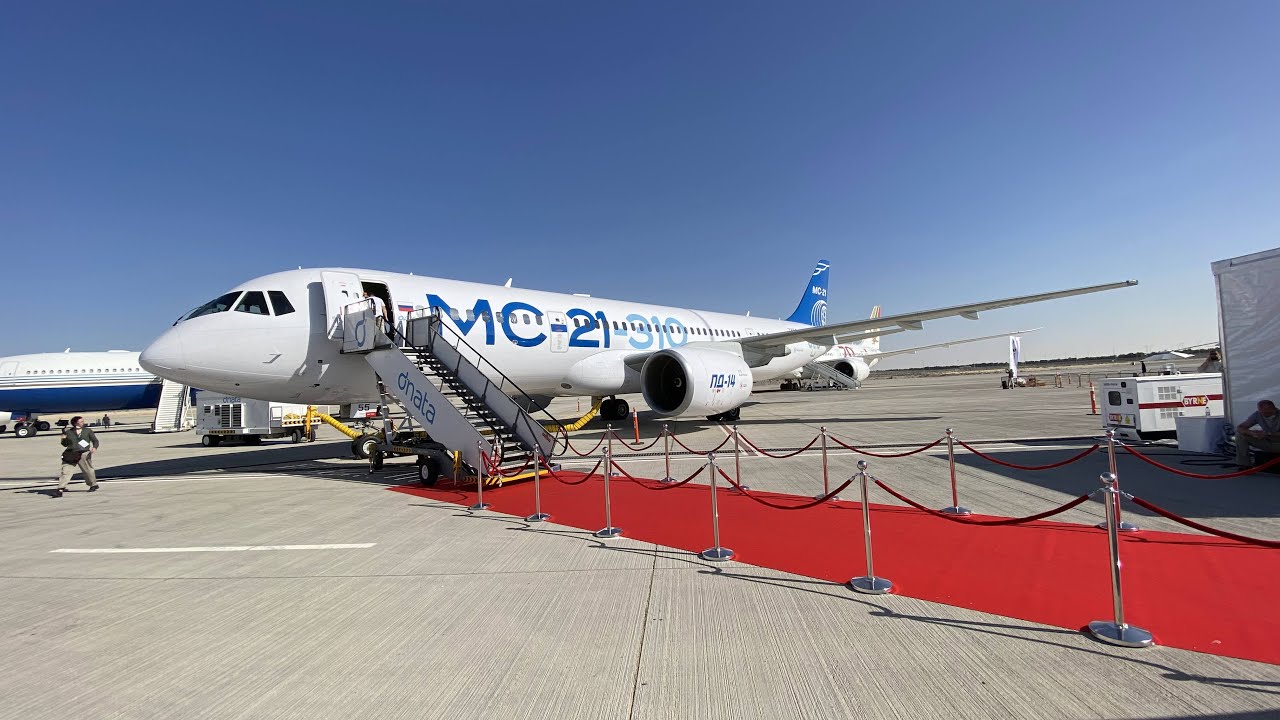 Exclusive Visit inside Irkut MC-21 | Dubai Air Show 2021