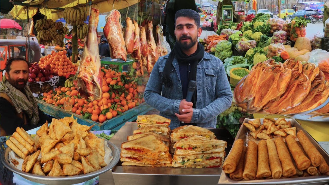 afghani sambosa, Makroyan3 Kabul, گزارش از مکروریان سوم کابل،سمبوسه،ترکاری،قصابی