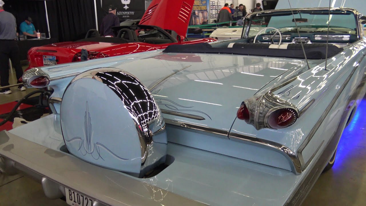 1959 Oldsmobile Ninety-Eight custom convertible #Olds98 Samspace81 AutoRama 2019 Dallas TX 59 Olds
