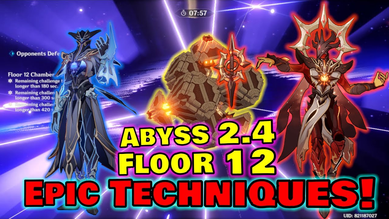 Floor 12 Spiral Abyss 2.4 EPIC Guide and Tips