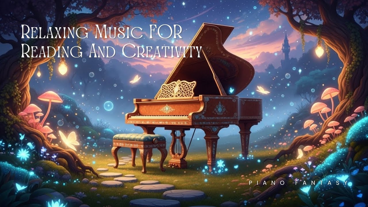 Relaxing Piano Music for Reading and Creativity – Soft Focus & Inspiration