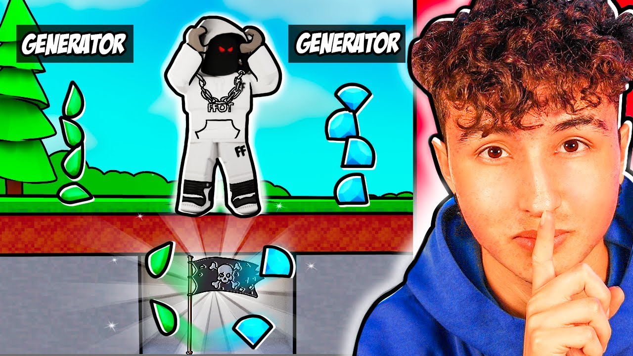 Я тайно украл ВСЕ ГЕНЕРАТОРЫ в Roblox BedWars!