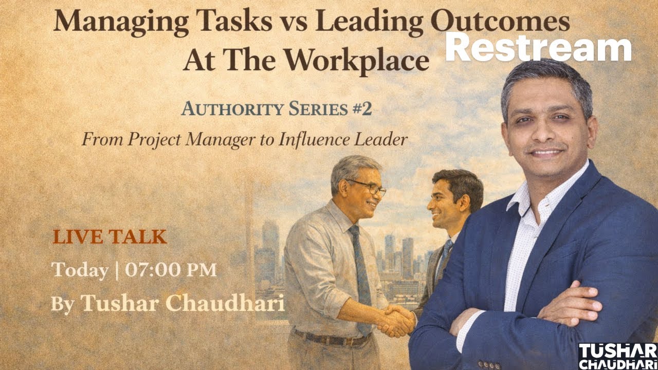 Managing Tasks vs Leading Outcomes At The Workplace