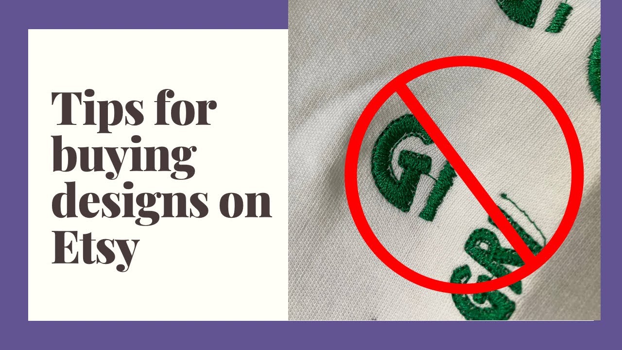 Не повторяйте моих ошибок! | Советы по покупке дизайнов для вышивки на Etsy