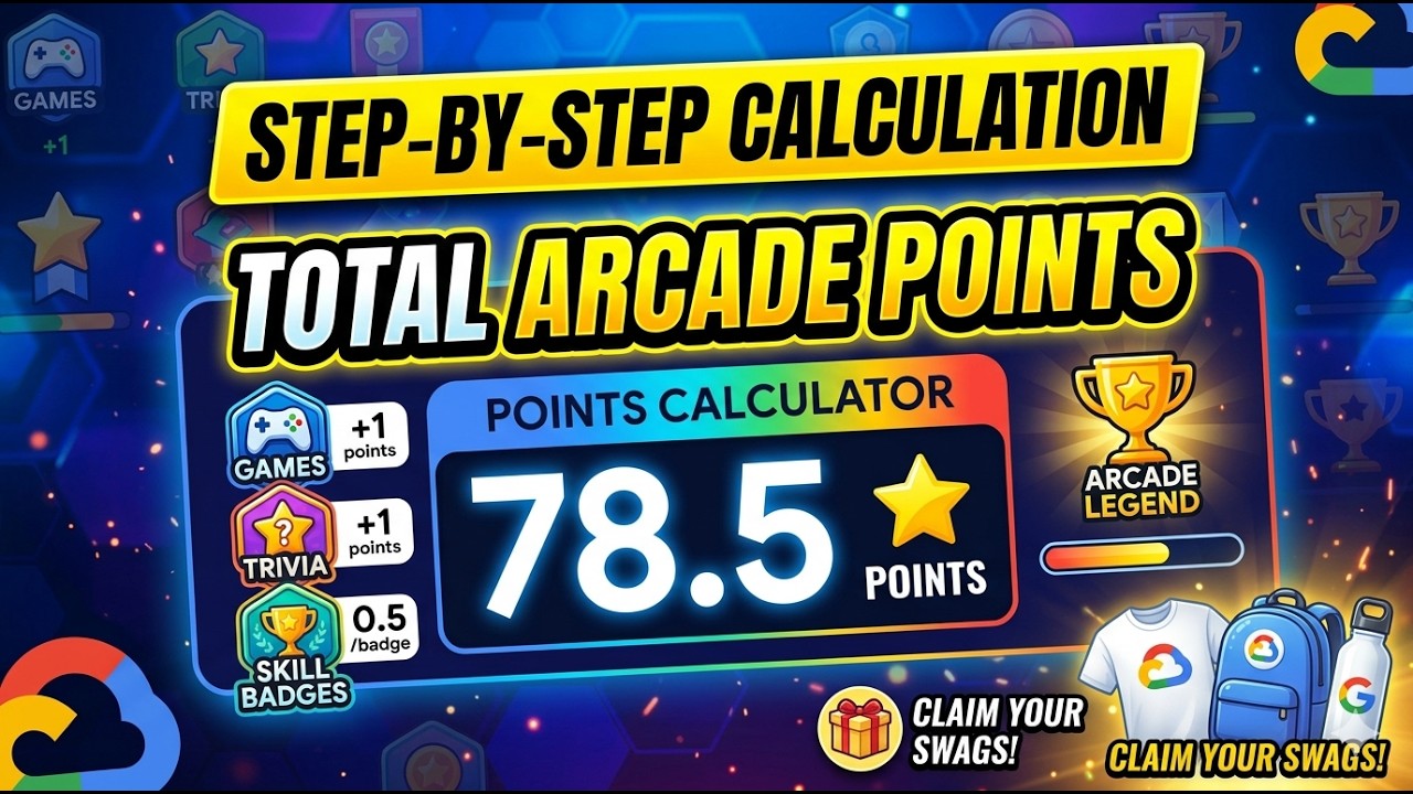 How to Calculate Arcade Points EXACTLY (2026 Guide) | DON'T MISS YOUR SWAGS! 🎁