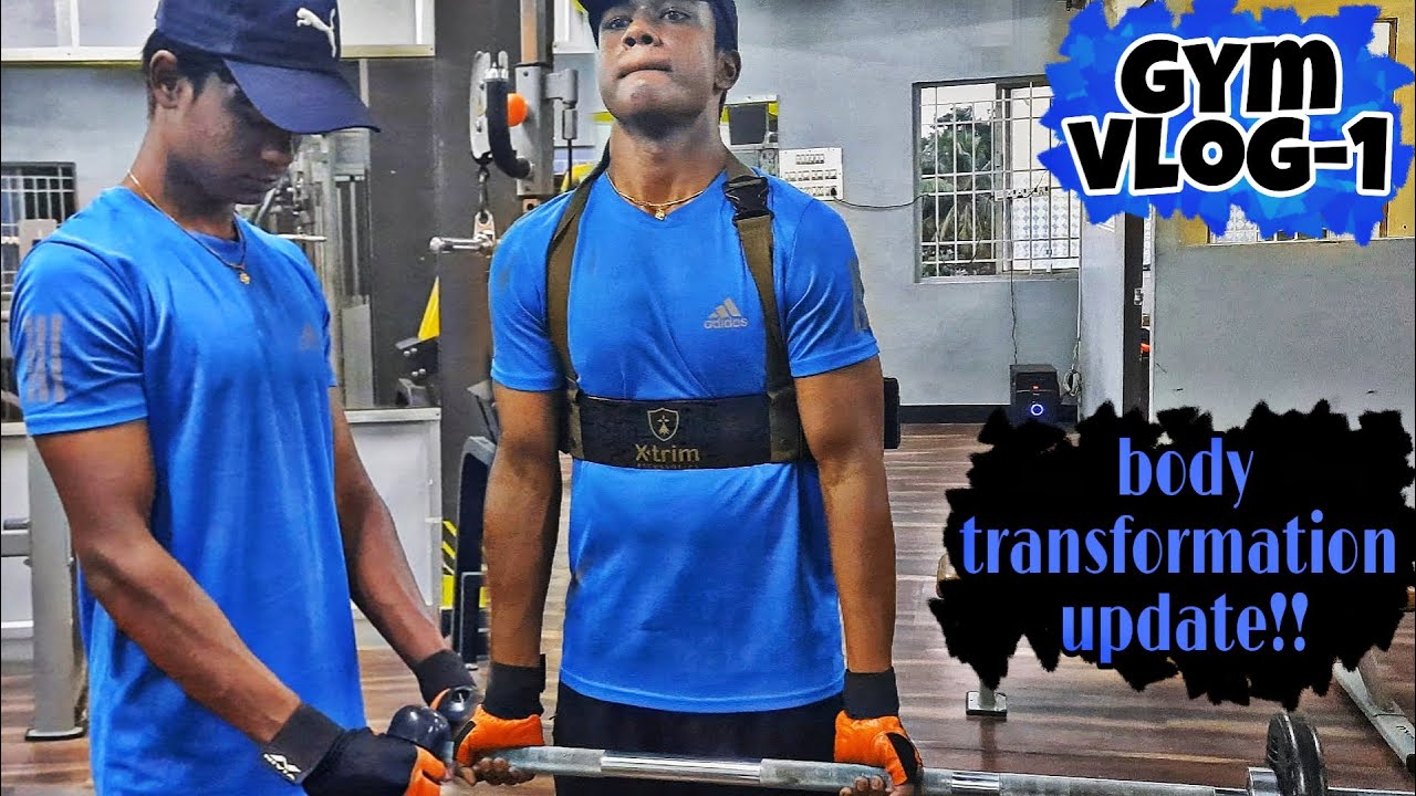 GYM VLOG-1 | body transformation update-2