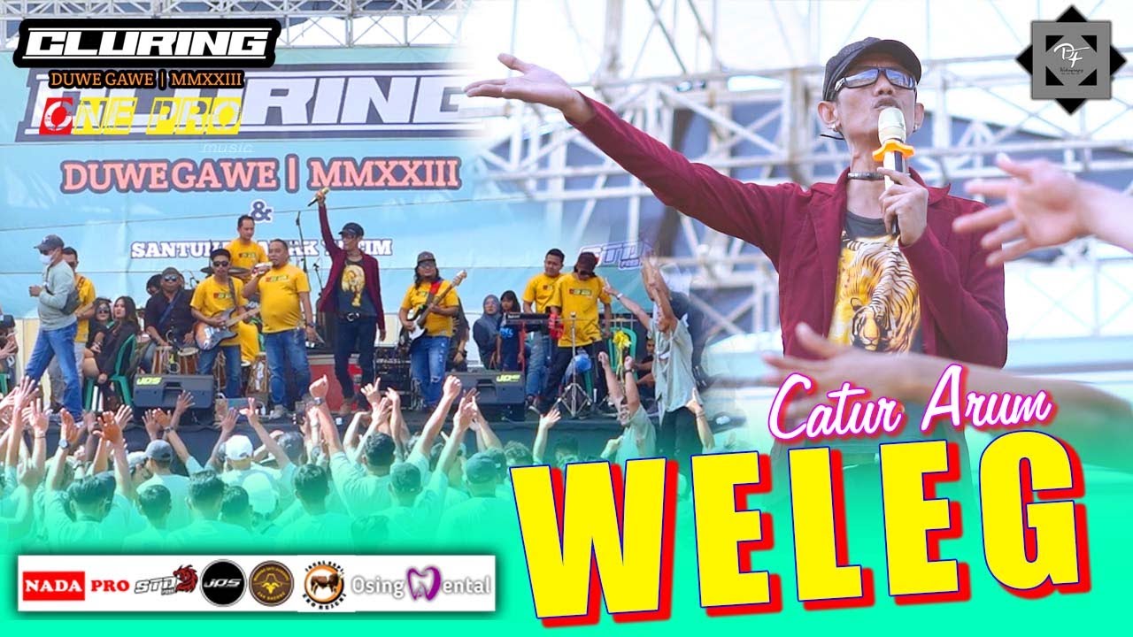 Weleg - Catur Arum | ONE PRO( Pemuda Cluring Nduwe Gawe )