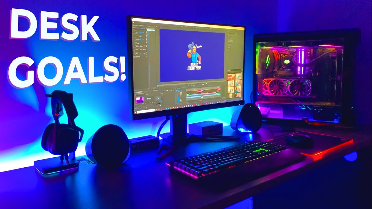 PC Gaming Desk SETUP Advice! The BEST Gaming Accessories & Peripherals 2020!