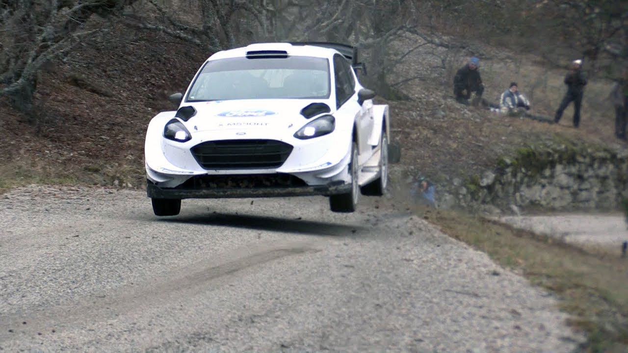 Rallye Monte Carlo 2018 Test Sebastien Ogier Ford Fiesta