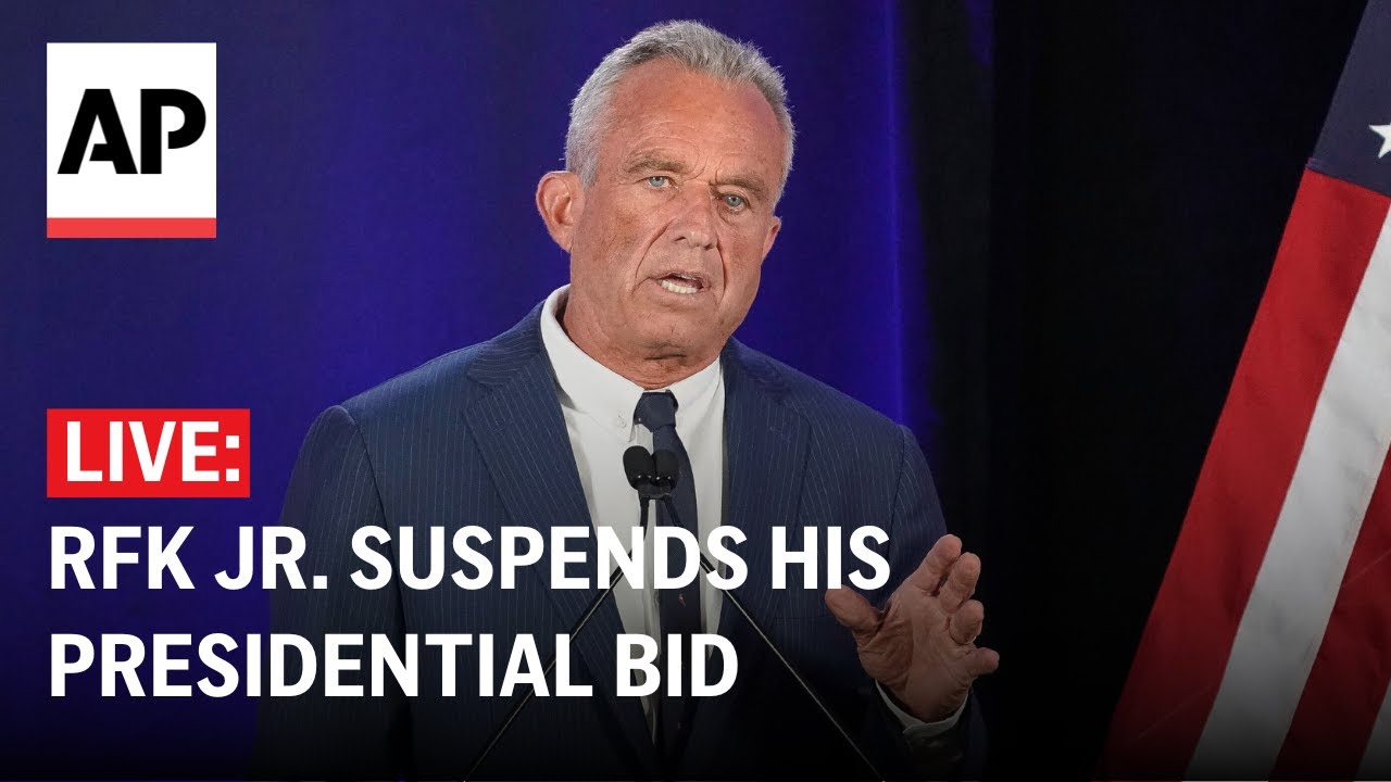 LIVE: RFK Jr. suspends his presidential bid (FULL SPEECH)