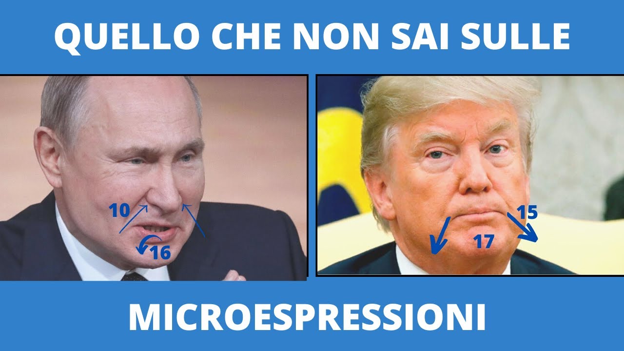 8 cose che (forse) NON SAI sulle MICROESPRESSIONI FACCIALI
