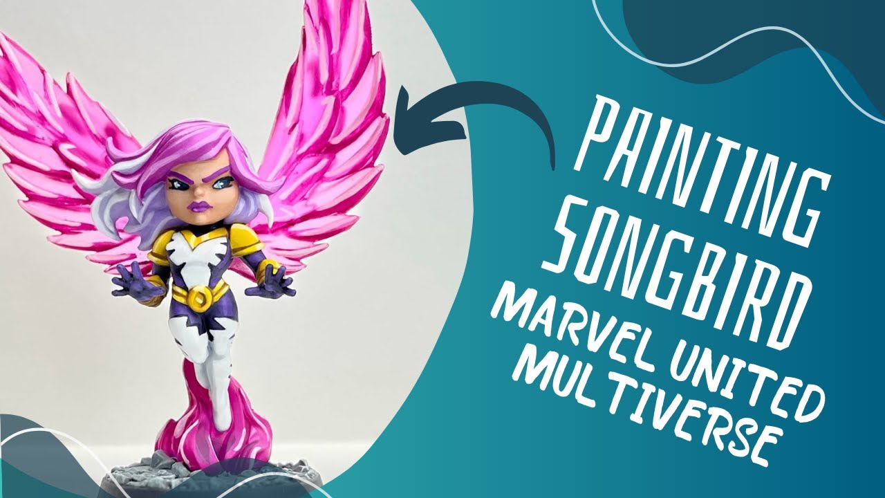 Songbird  - Marvel United Multiverse - Painting Video