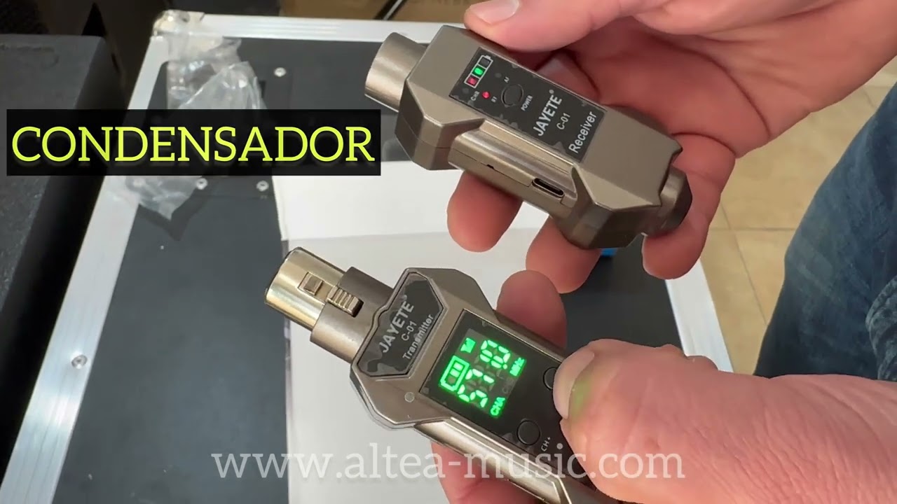 SISTEMA PARA MICROFONO ALAMBRICO A INALAMBRICO/JAYETE C-01