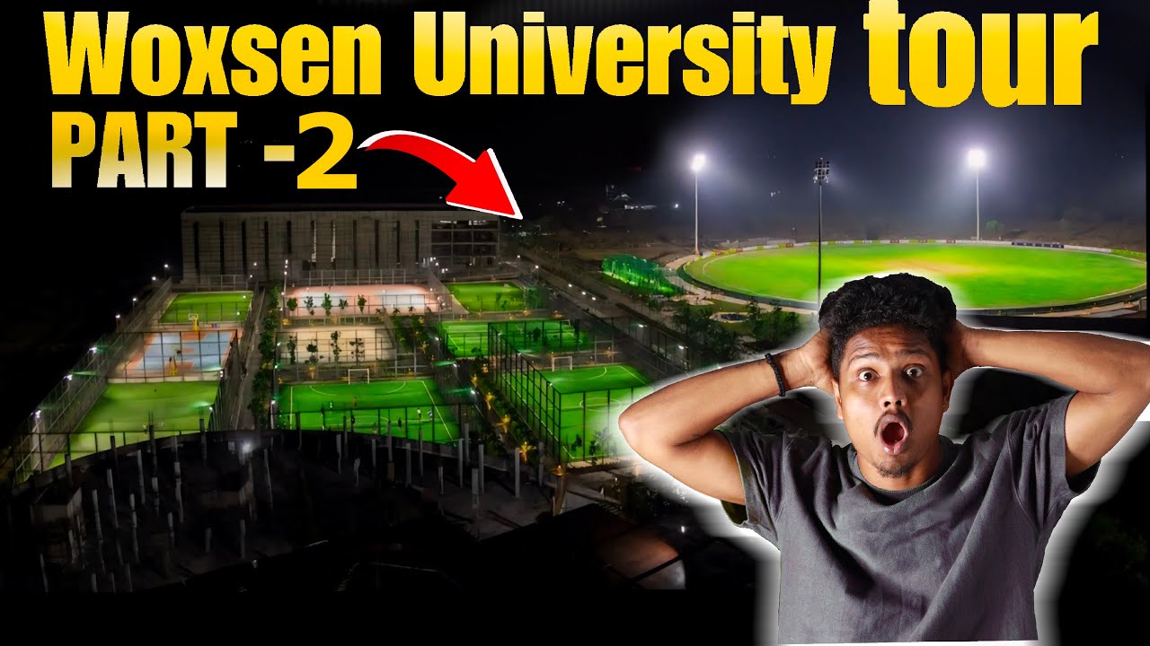 WOXSEN UNIVERSITY TOUR || PART - 2 | GYM | MESS | HOSTEL ROOMS || WHATS INSIDE ??🫣 TELUGU