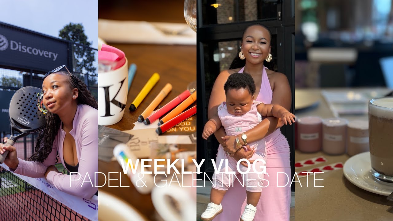 #weeklyvlog | Therapeutic vlog | Padel Vision Board event | Galentine'sDate