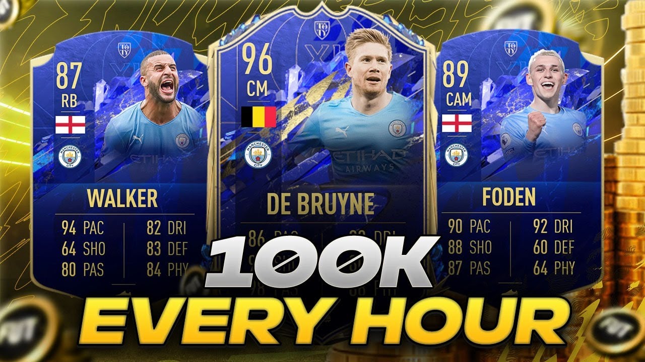 NO WAY! 100K EVERY 60 MINUTES FIFA 22 BEST TRADING METHOD (FIFA 22 INSANELY CHEAP TRADING METHODS)