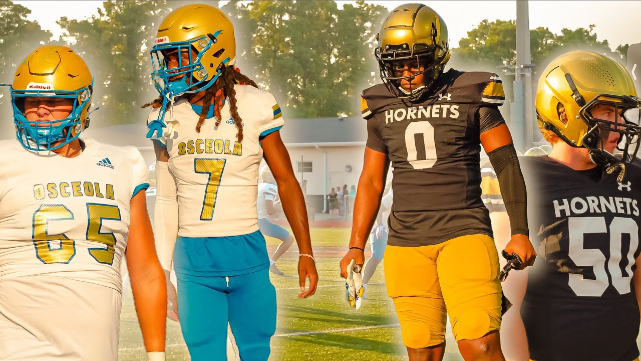 HIGH SCHOOL FOOTBALL IS BACK!|THIS GAME GOT REAL DISRESPECTFUL|OSCEOLA VS BISHOP MOORE HIGH SCHOOL