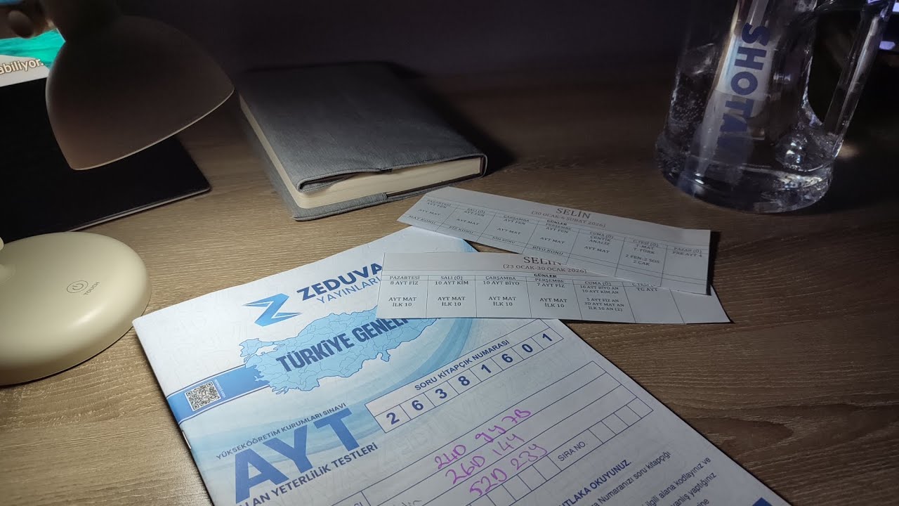 en kötü ayt sonucum... (zeduva) + 2 haftalık kamp planım | yks26